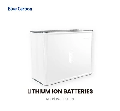 Blue Carbon 48V 100Ah lithium-ionbatterij voor energieopslag voor thuis